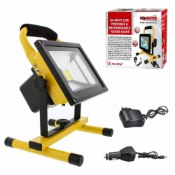 RECHARGEABLE LED SITE LIGHT WITH 1AMP USB PORT 700 LUMENS 10W SILVERLINE 258999 