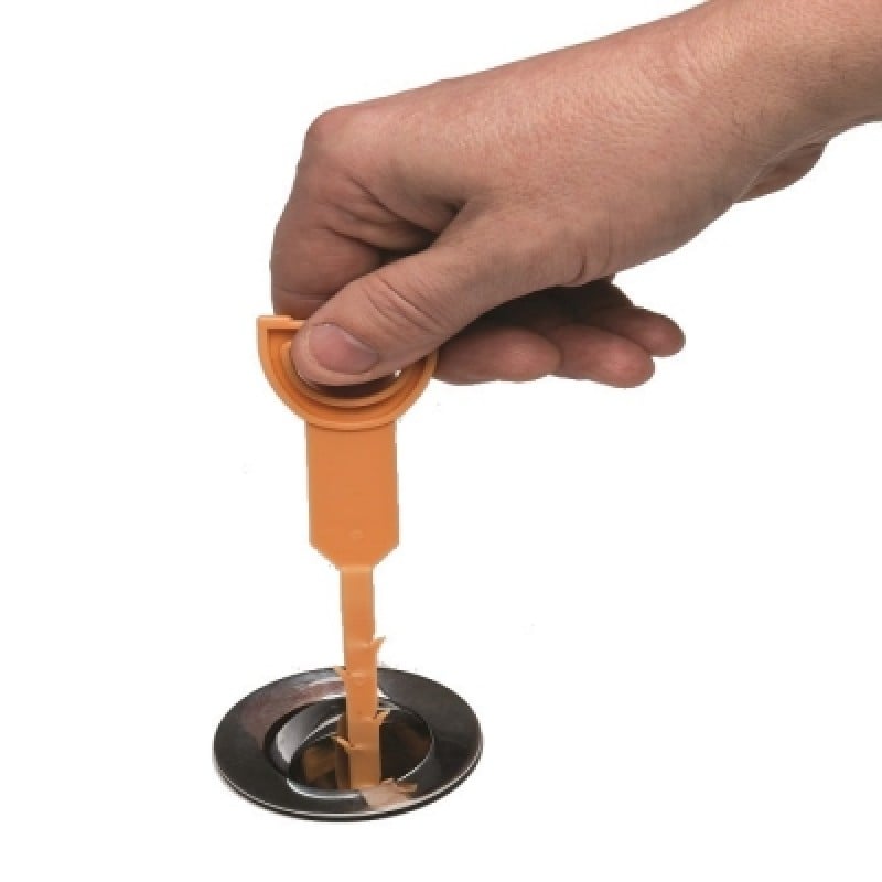 Duzzit Shower Hair Removal Drain Trap Waste Pipe Clearing Tool Sealants and Tools Direct