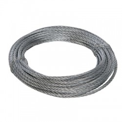 Fixman Wire Rope Galvanised 6mm 10m 858237