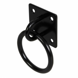 Fixman Chain Wall Anchor Plate Ring Black 784993