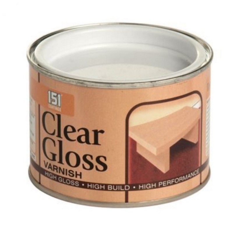 151 Clear Gloss Varnish 180ml Tin DY007A Sealants and Tools Direct