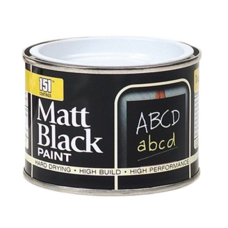 151 Matt Black Multi Purpose Paint 180ml Tin DY024A Sealants and