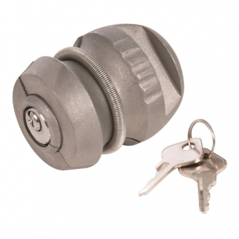 Silverline Trailer Caravan Ball Hitch Lock Kit 50mm 107667 Sealants