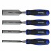 Faithfull Wood Chisel 4pc Set and Storage Wallet FAIWCSGS4W