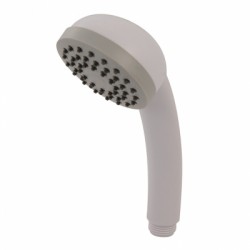 Plumbob White Shower Head Single Spray Pattern 958426