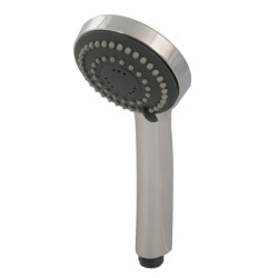 Plumbob Chrome Shower Head Adjustable Spray 3 Patterns 662179