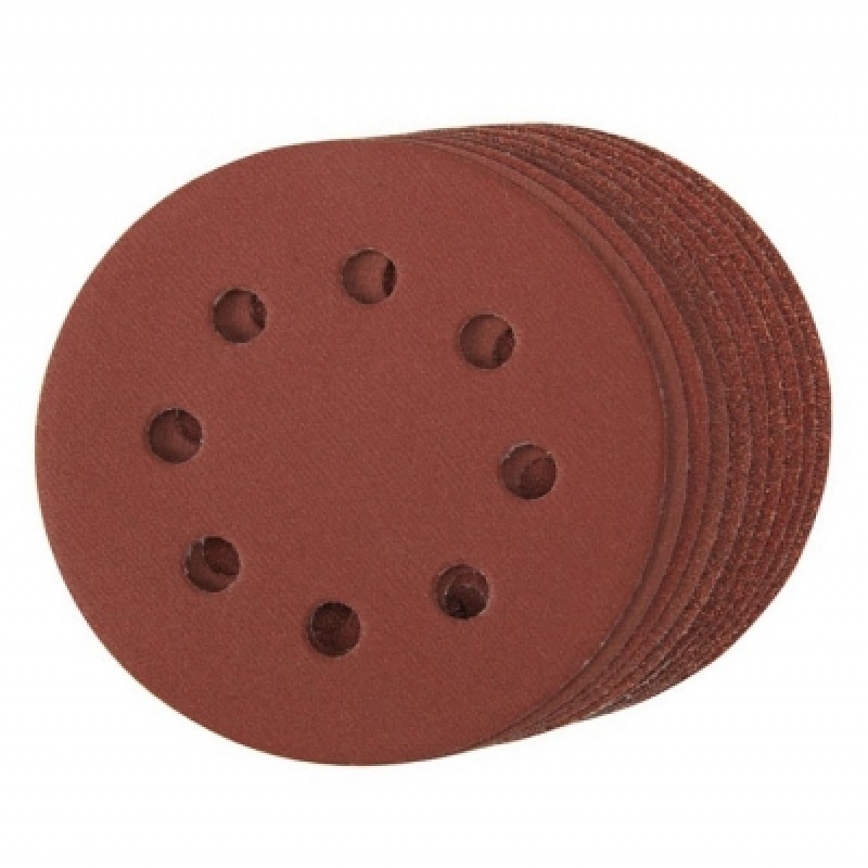 Silverline Round Sander Sanding Pad Discs 115mm 60 Grit 413499