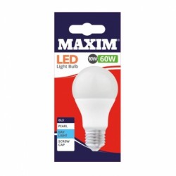 Maxim LED Screw Low Energy Light Bulb 10w = 60w Pearl Day Light
