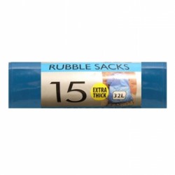 Tidyz Extra Thick Rubble Sack Industrial 15pk B0483A
