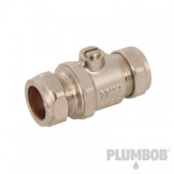 Plumbob Full Bore Isolating Valve 22mm 495657