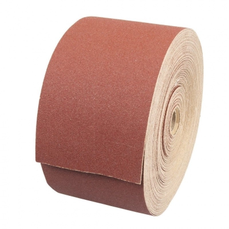 Silverline Aluminium Oxide Sanding Roll Sand Paper 180 Grit 50m 799197