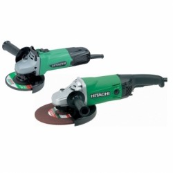 Hikoki Pro Angle Grinder Twin Pack 115mm and 230mm 240 Volt