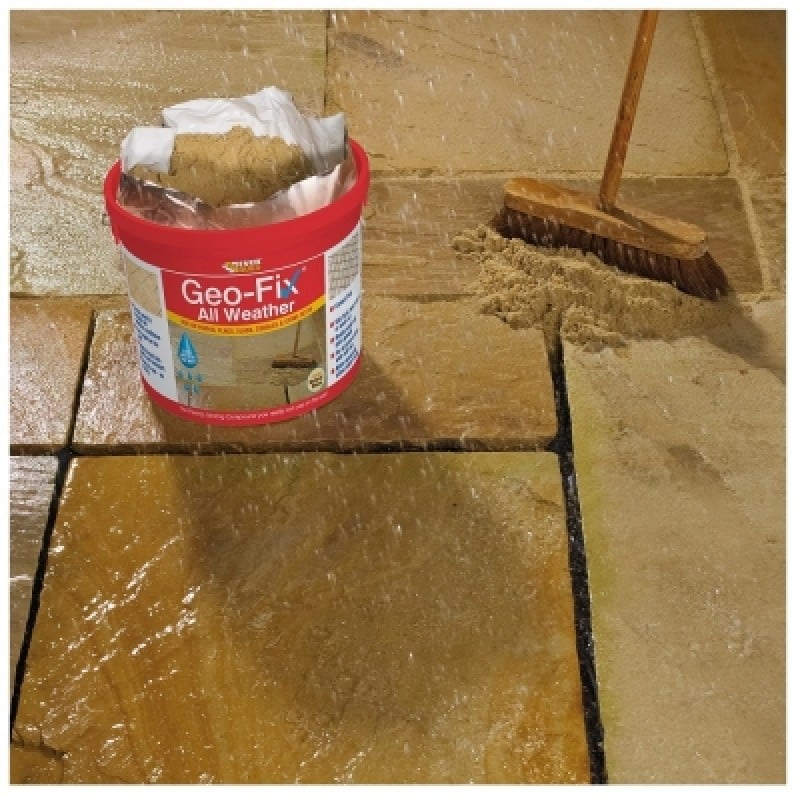 GeoFix All Weather Paving Jointing Pointing Compound Slate Grey Geofix