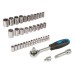 Silverline Compact Mixed Small Socket 39pc Set 633754