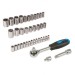 Silverline Compact Mixed Small Socket 39pc Set 633754