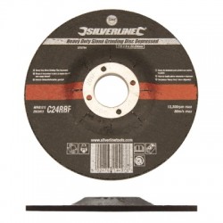 Silverline Angle Grinder Stone Masonry Grinding Disc Depressed 115mm 275794
