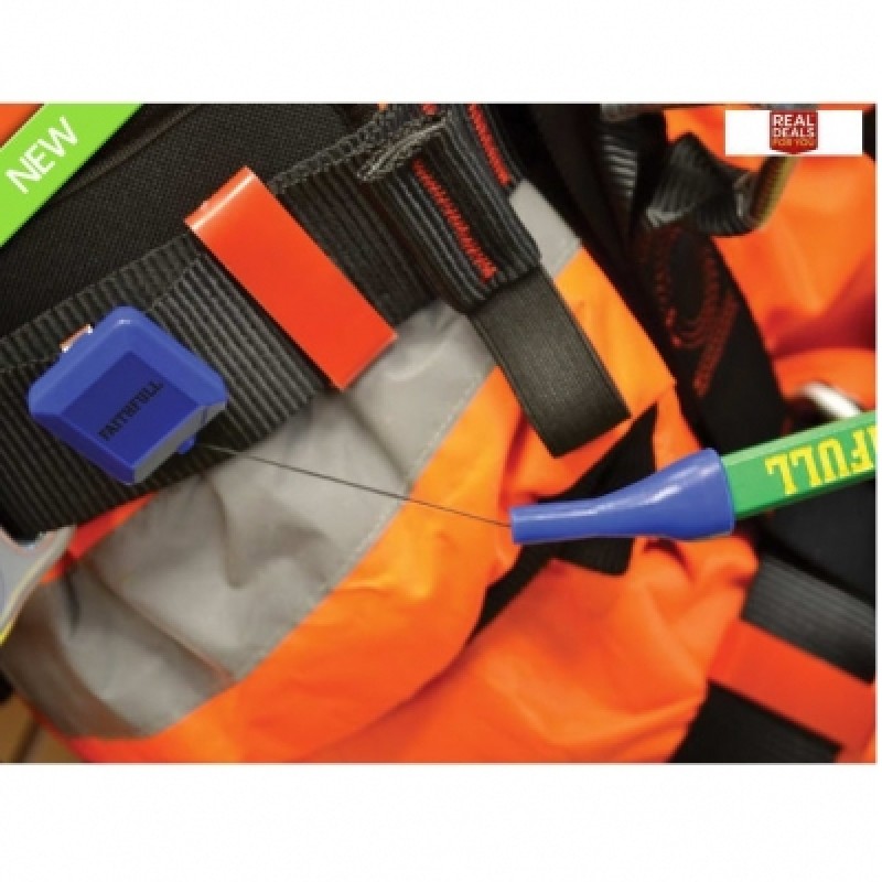 Faithfull FAICPRKIT Carpenters Pencil Sharpener Retractable Lanyard Set