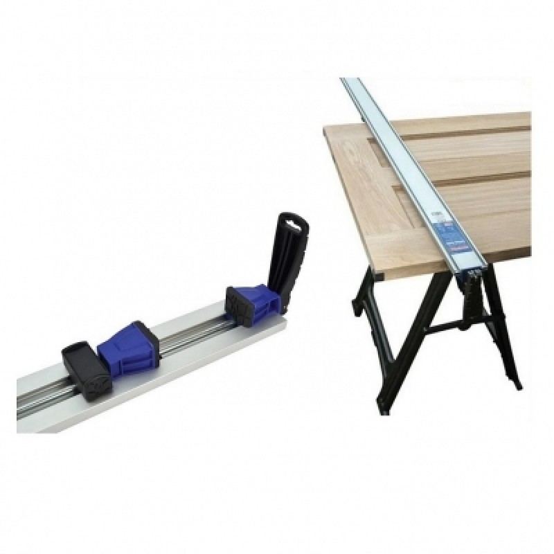 Faithfull FAIWTCG36 900mm Cutting Guide Rail Clamping Straight Edge