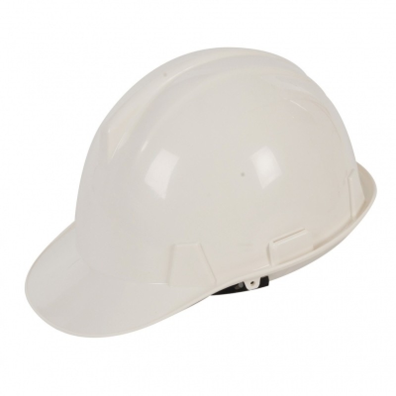Silverline Safety Hard Hat Helmet Adjustable White 868532 Sealants