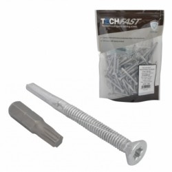 Techfast Timber Heavy Steel Self Drilling Fixing 5.5 85mm TFCH5585