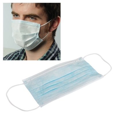 Silverline Disposable 3 Ply Dust Masks 986012 Pack of 50