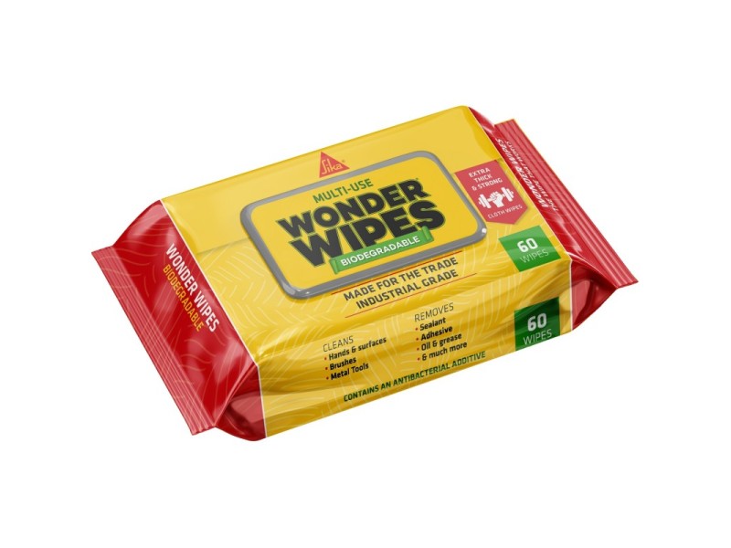 The Secret Behind Maintaining a Pristine DIY Workspace: Sika Wonder Wipes in Action