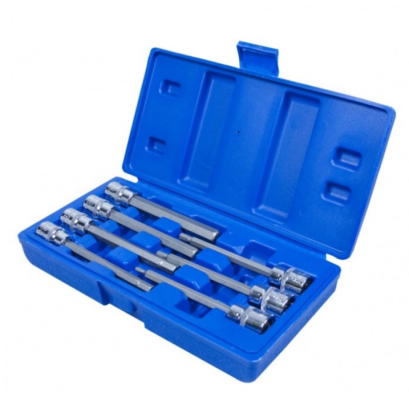 Blue Spot Hex Extra Long Allen Key 3/8 inch Socket Bit Set 01516
