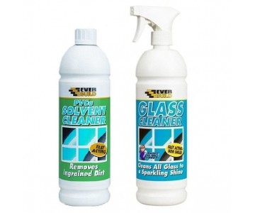 Plastic and Glass Cleaners