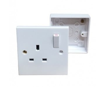 Switches Sockets and Back Boxes