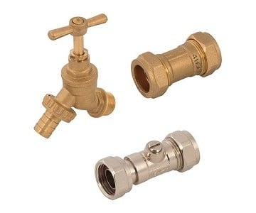 Brassware Fittings Valves Taps