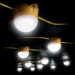 Defender LED Festoon 110V Electric String Site Lights 50m E89818