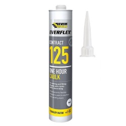 Everbuild Contract 125 Large Decorators Caulk C4 485997 125C4 White