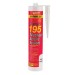 Everbuild 195 Everflex Siliconised Acrylic Sealant Int Ext Flex Caulk White 195WE