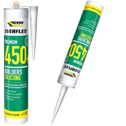 Sika Everbuild 450 Premium LM Coloured Builders Silicone Sealant 7 Colours