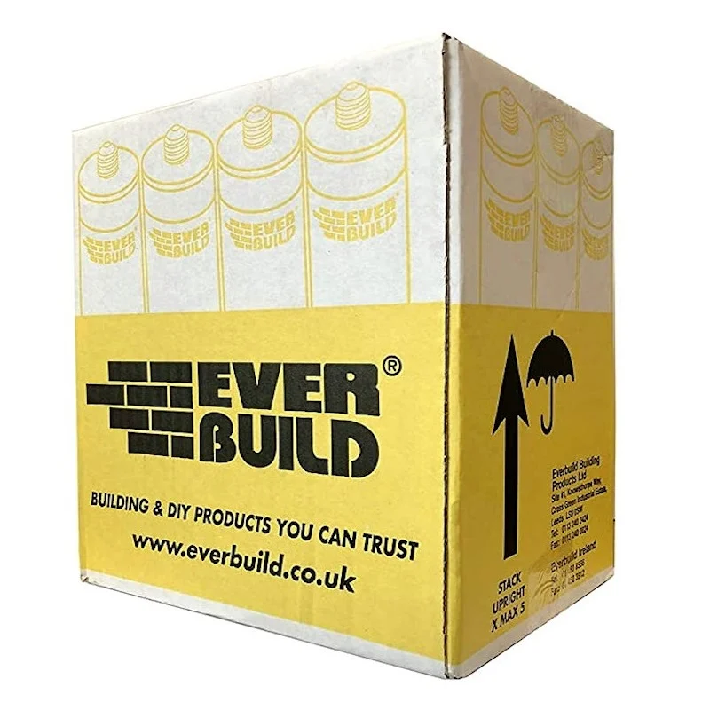 Everbuild 565 Clean Room Silicone Sealant Food Safe Box of 12