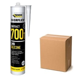 Everbuild 700T LMN Coloured Silicone Sealant C3 300ml Box of 25