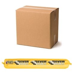 Everbuild 700T LM N Silicone Sealant 600ml White Clear Box of 12