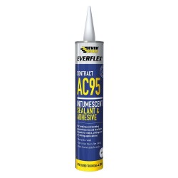Everbuild AC95 Intumescent Acoustic Sealant Adhesive 900ml 486163 AC95900