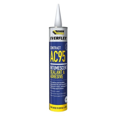 Everbuild AC95 Intumescent Acoustic Sealant Adhesive 900ml AC95900