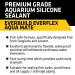 Everbuild Aqua Mate Aquaria Aquarium Silicone Sealant Clear AQUATR