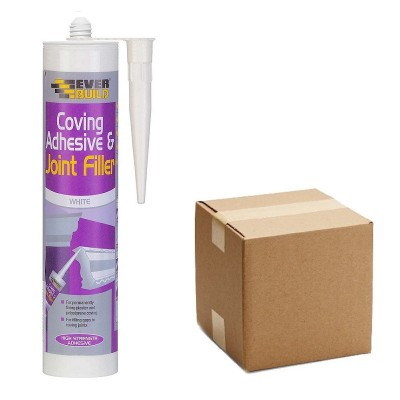 Everbuild Cove Coving Adhesive Joint Filler Box of 12