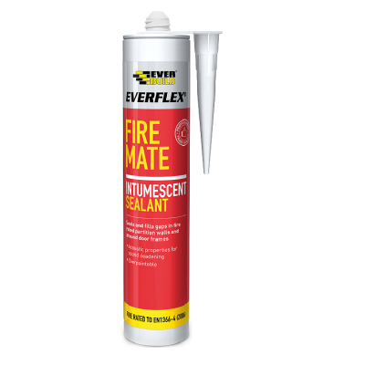 Everbuild Fire Mate 5hr Intumescent Acrylic Sealant White Grey Brown