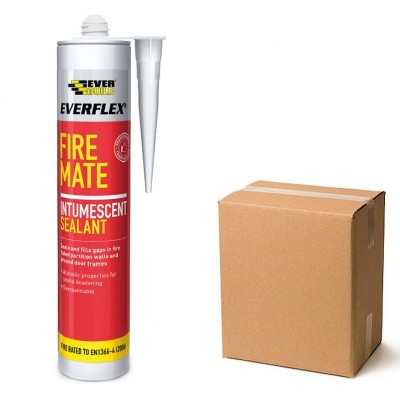 Everbuild Fire Mate 5hr Intumescent Acrylic Sealant Box of 25