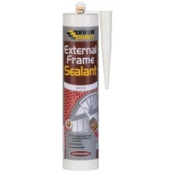 Everbuild External Frame Sealant Acrylic 290ml White Grey Brown Stone Everbuild External Frame Sealant Acrylic 290ml White Grey Brown Stone