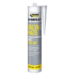Everbuild Galva Mate Galvanised and Metal Duct Sealant 295ml 489540 GALVAM