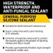 Everbuild General Purpose Silicone Sealant White Clear Brown Black Grey