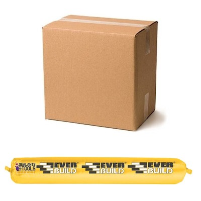 Everbuild Tecnic Hybriflex FR 4hr Fire Rated Sealant Box 12 GREY