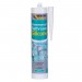 Everbuild Showerproof Bathroom Silicone sealant C3 Shower White or Clear