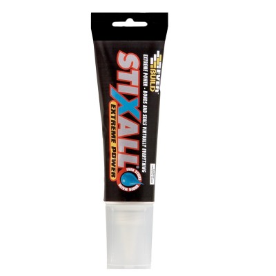 Everbuild Stixall Easi Squeeze Adhesive Sealant 80ml Crystal Clear
