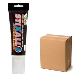 Everbuild Stixall Easi Squeeze Adhesive Sealant 80ml Clear Box of 12